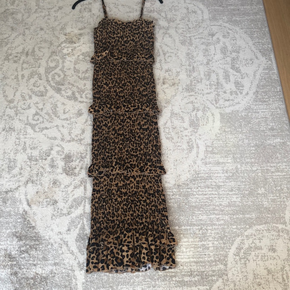 Brand New Leopard Maxi Dress - Picture 3 of 7
